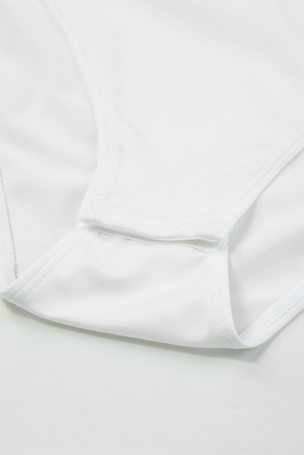 White Lace Sleeves Square Neck Bodysuit – Moeak
