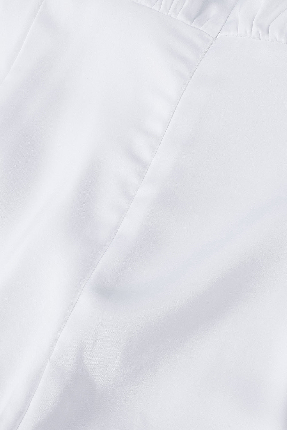 White Button Halterneck Elegant Wide Leg Jumpsuit
