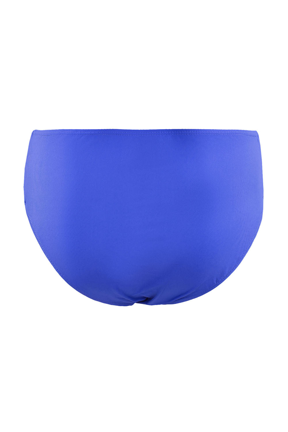 Blue Halter Neck Criss Cross High Waist Bikini Set