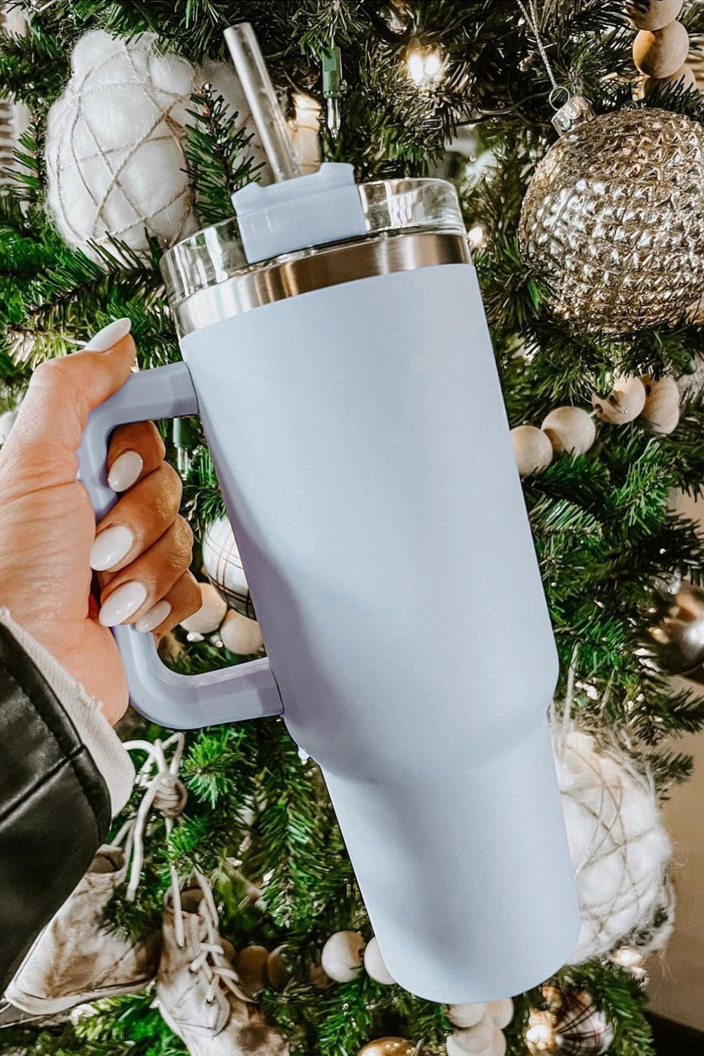 Sky Blue 304 Stainless Steel Double Insulated Cup